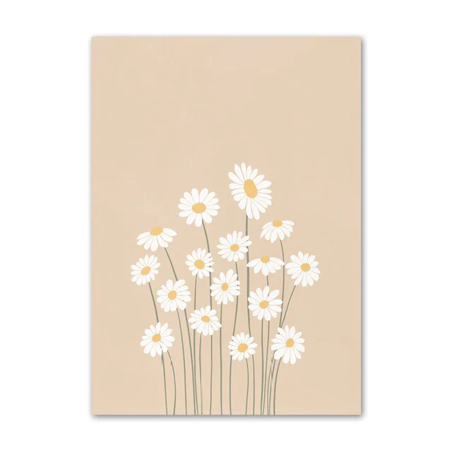 Pastel Brown Aesthetic Poster | Aesthetic Wall Decor