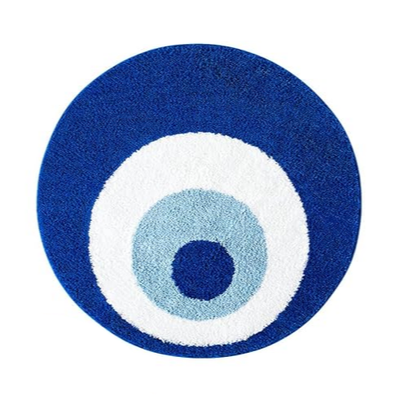 Evil Eye Rug | Aesthetic Room Decor