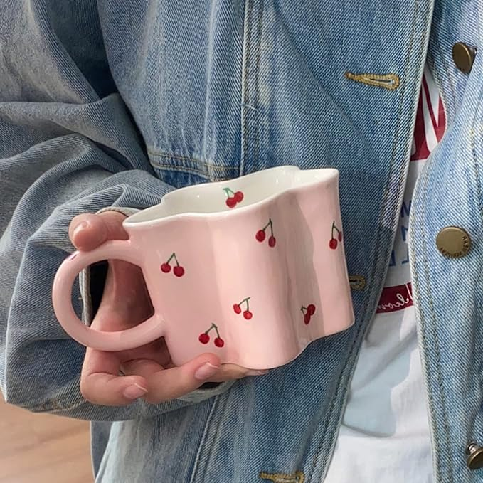 Sweet Cherry Mug | Aesthetic Room Decor