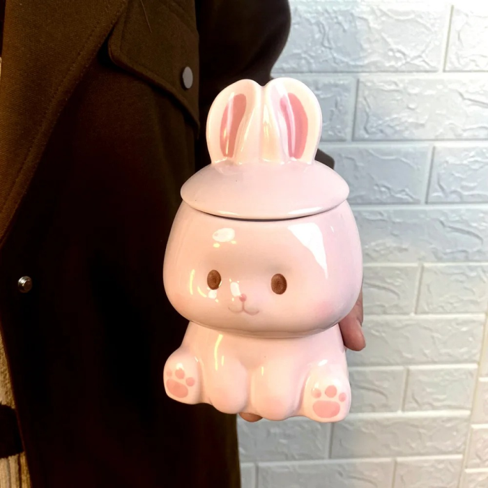 Kawaii Bunny Mug | Aesthetic Room Decor