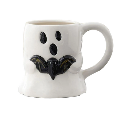 Ghost And Bat Mug | Aesthetic Room Decor