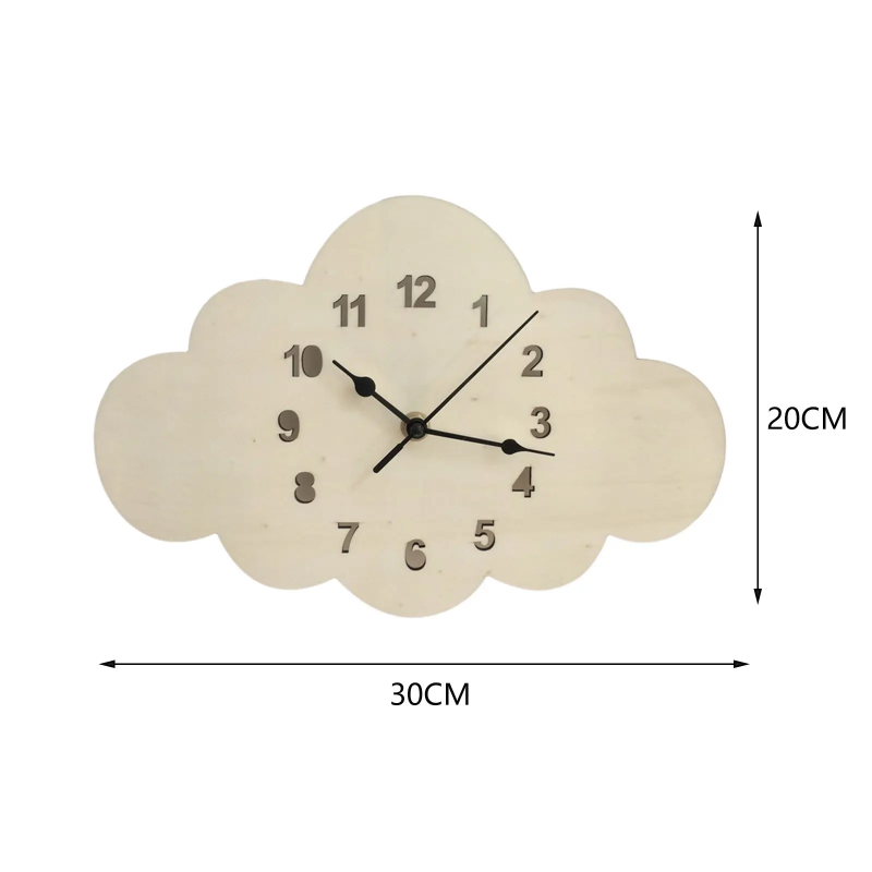 Cloud Wall Clock | Aesthetic Room Decor
