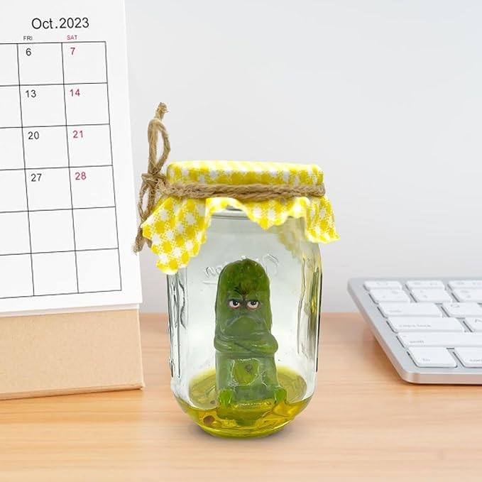 Grumpy Pickle In A Jar | Aesthetic Room Decor