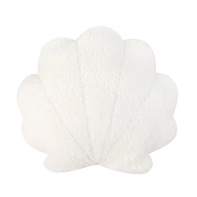 Plushy Shell Cushion | Aesthetic Room Decor