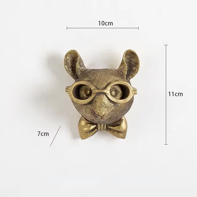 Golden Animal Wall Decor | Aesthetic Room Decor