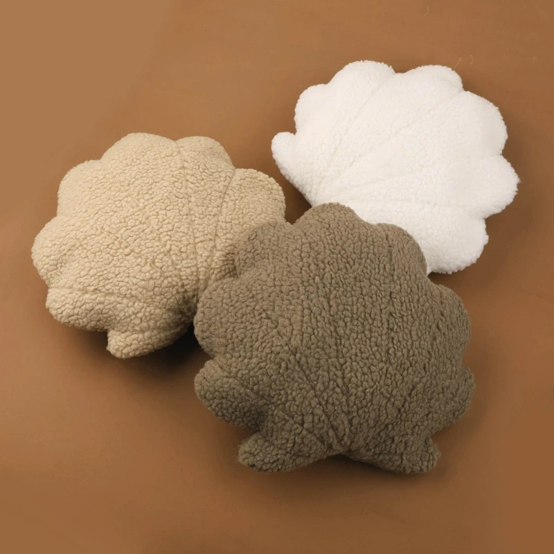 Plushy Shell Cushion | Aesthetic Room Decor