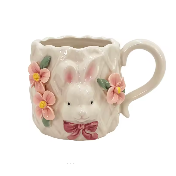 Easter Bunny Mug | Aesthetic Room Decor