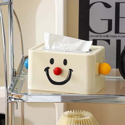 Clown Face Tissue Box | Aesthetic Room Decor