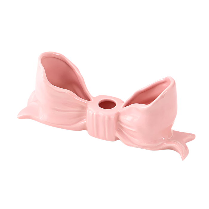 Bow Shaped Candle Holder | Aesthetic Room Decor