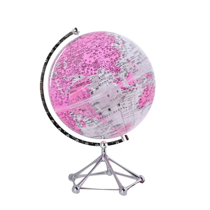 LED Transparent Globe | Aesthetic Room Decor