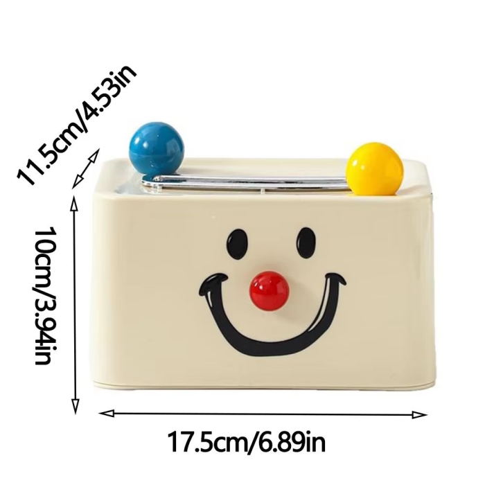 Clown Face Tissue Box | Aesthetic Room Decor