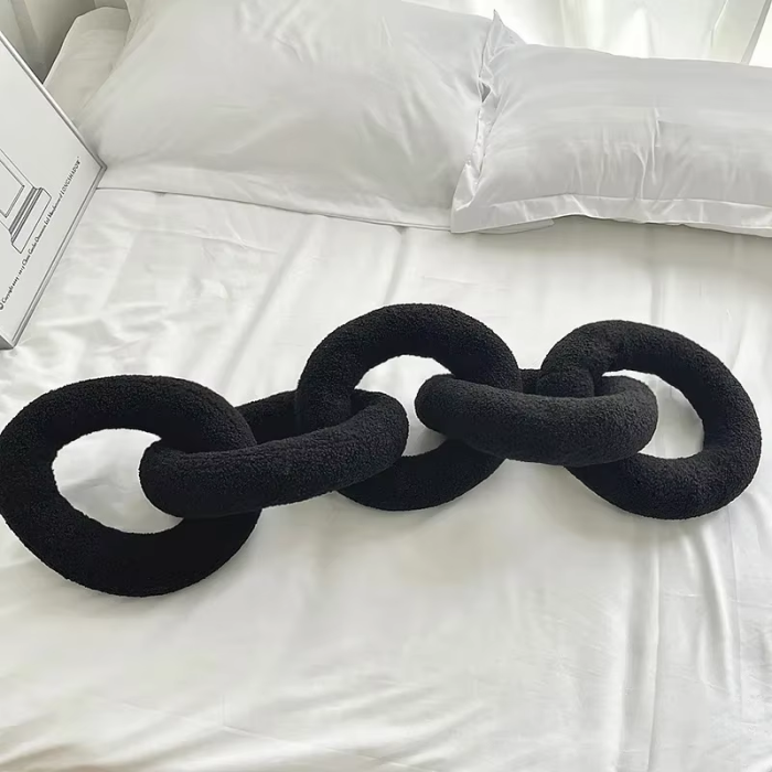 Chain Pillow Chain Lock Pillow | Aesthetic Roomcore