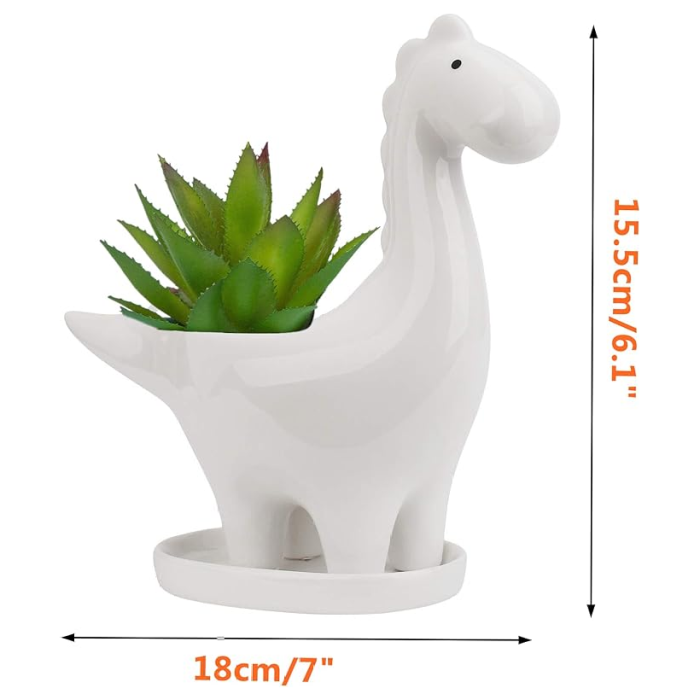 Dino Flower Pot | Aesthetic Room Decor