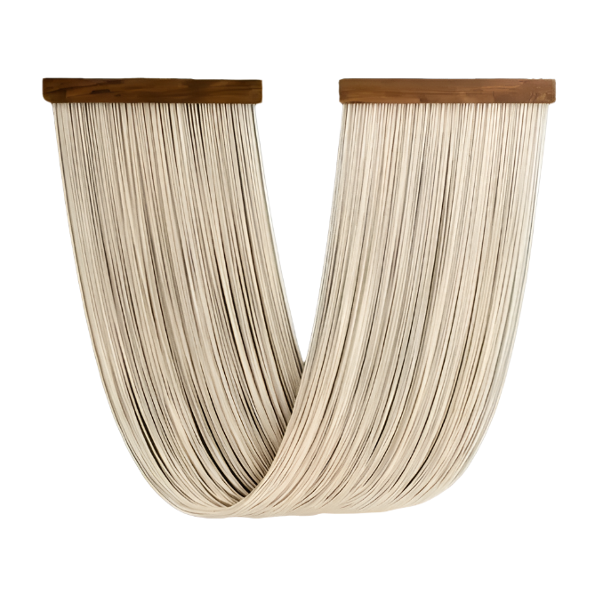 Macrame Yarn Hanging | Aesthetic Room Decor
