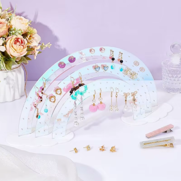 Rainbow Earrings Holder | Aesthetic Room Decor