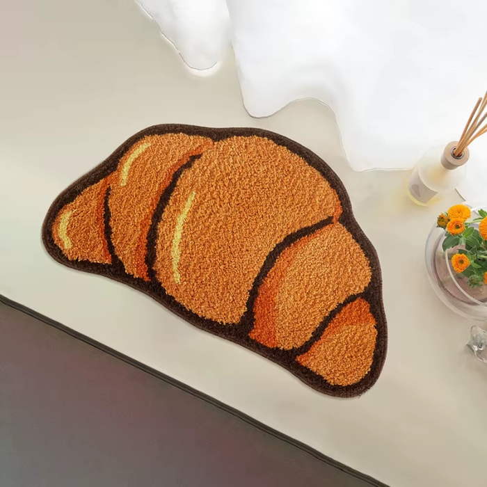 Croissant Rug | Aesthetic Room Decor