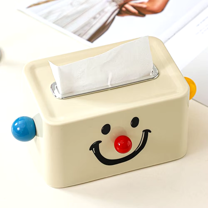 Clown Face Tissue Box | Aesthetic Room Decor