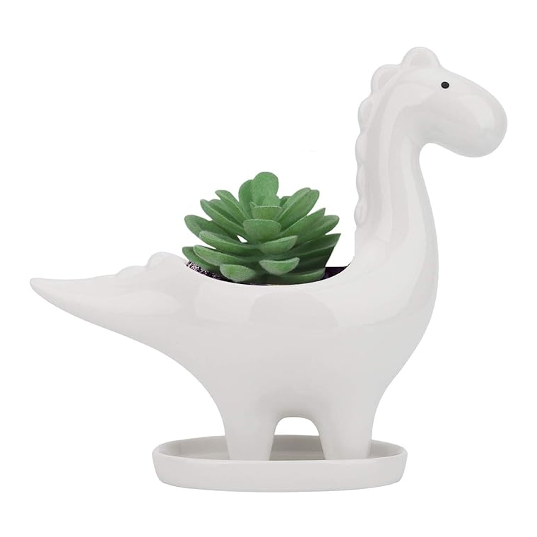 dinosaur succulent pot Cartoon Dinosaur Flower Pot Ceramics Dinosaur Flower Pot