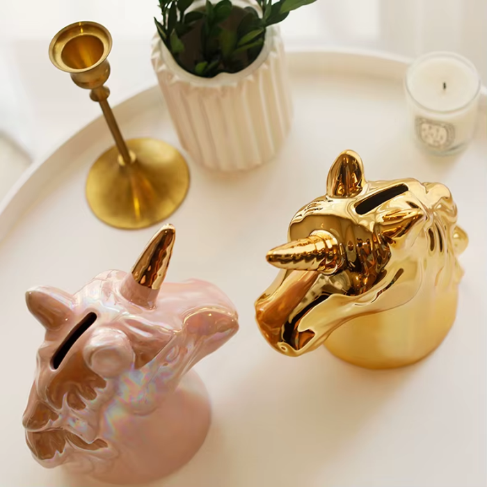 Unicorn Money Bank | Aesthetic Room Decor