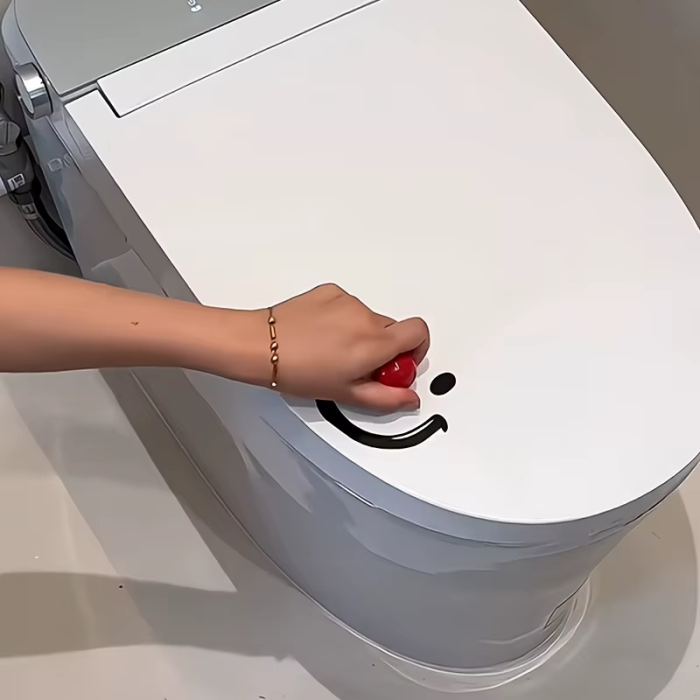 Smiley Face Toilet Lid Lifter | Aesthetic Room Decor