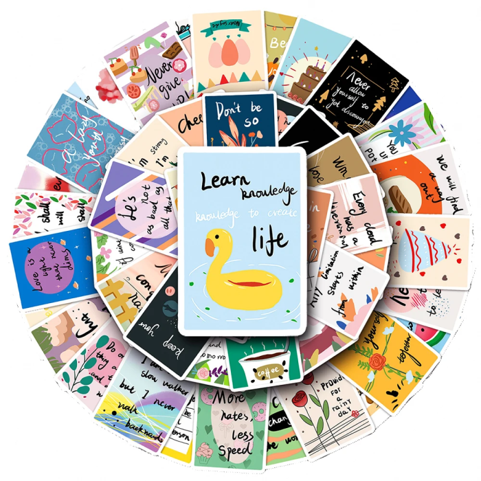 Uplifting Stickers | Aesthetic Room Decor