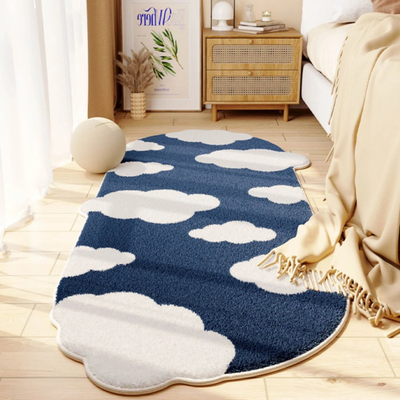 Walking On Clouds Rug | Aesthetic Room Decor