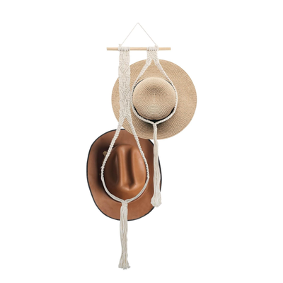 Boho Hat Display Holder | Aesthetic Room Decor