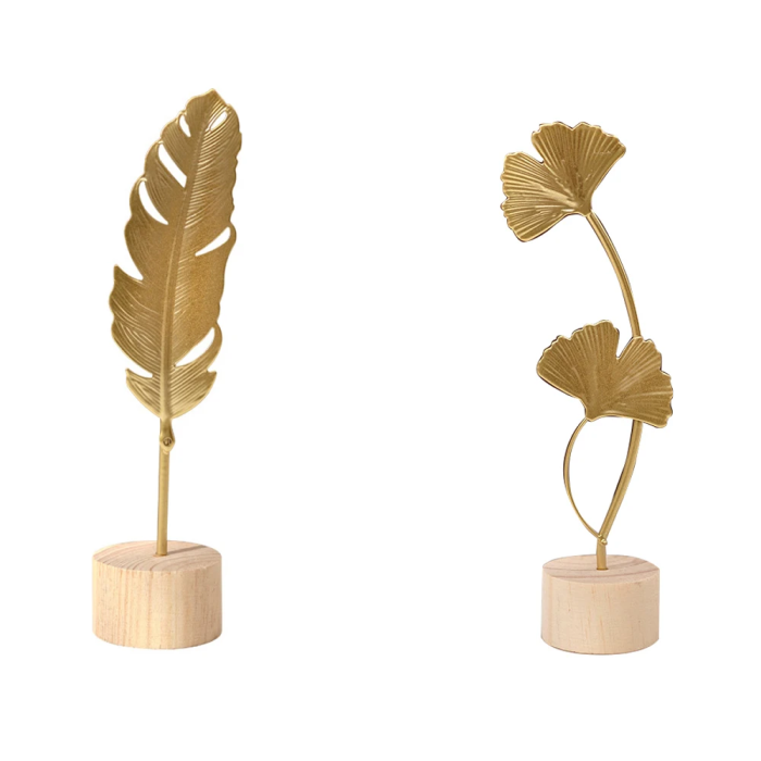 Gold Leaf Room Decor | Aesthetic Room Decor
