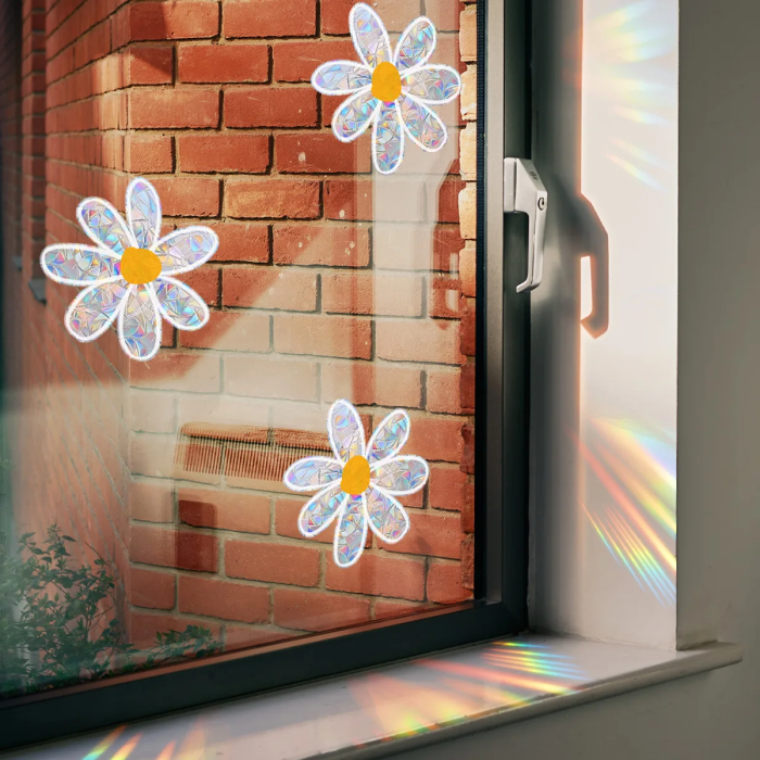 Daisy Sun Catcher Stickers | Aesthetic Room Decor