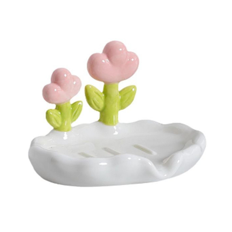 Flower Shape Soap Holder | Aesthetic Room Decor