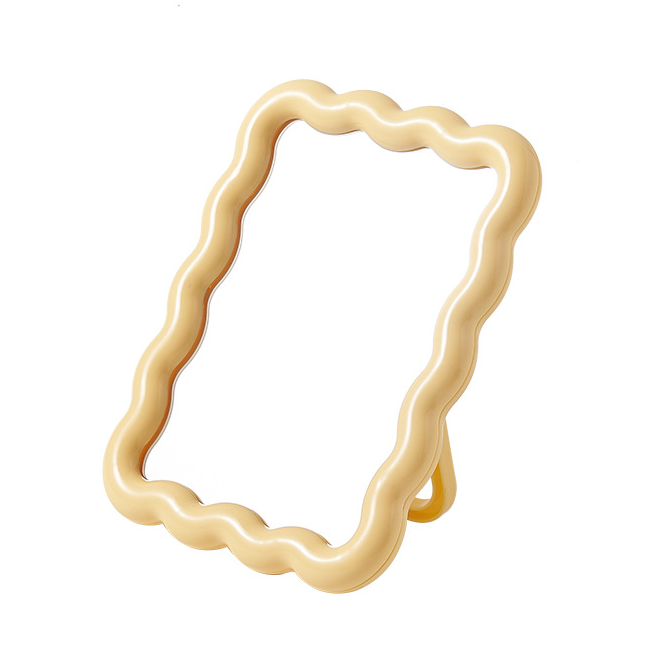 Pastel Wavy Mirror | Aesthetic Room Decor