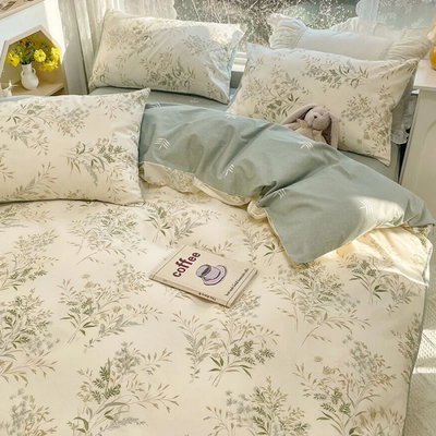 Earth Tone Bedding Set | Aesthetic Room Decor