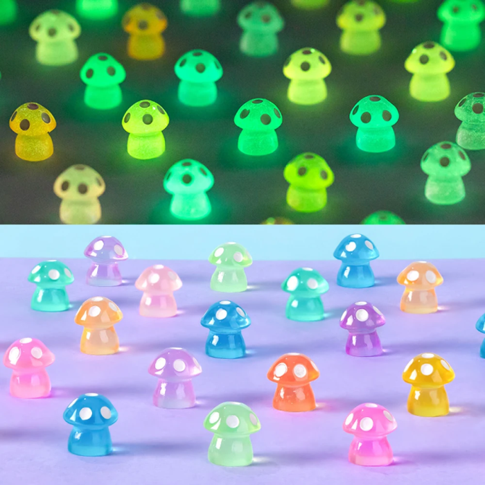 Luminous Mushrooms | Aesthetic Room Decor
