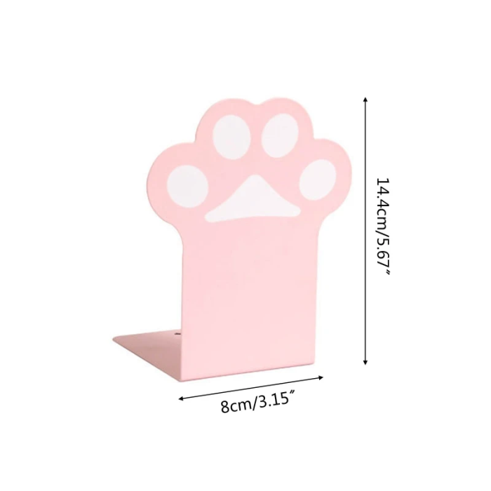 Kitty Paw Book Ends Stand | Aesthetic Room Decor