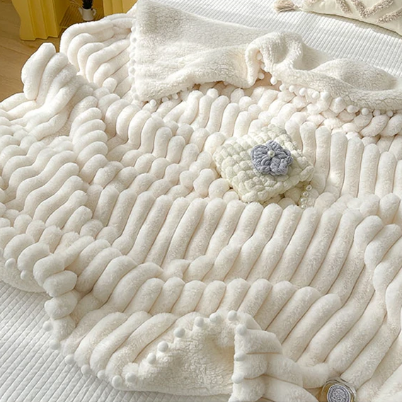 Cozy Fluffy Blanket | Aesthetic Room Decor
