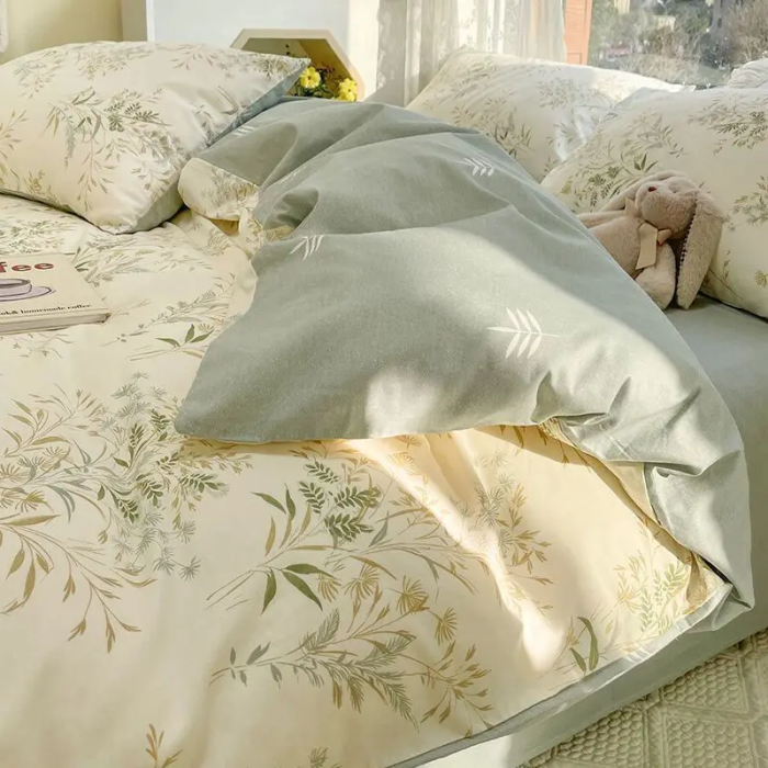 Earth Tone Bedding Set | Aesthetic Room Decor