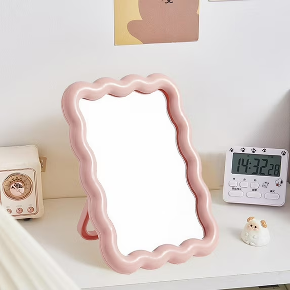 Pastel Wavy Mirror