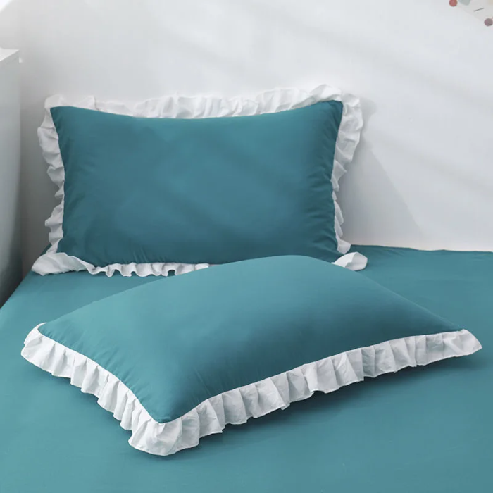 Coquette Ruffle Pillow Case | Aesthetic Room Decor