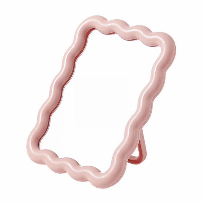 Pastel Wavy Mirror | Aesthetic Room Decor