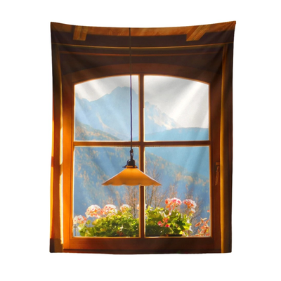 Aesthetic View Tapestry | Aesthetic Room Decor