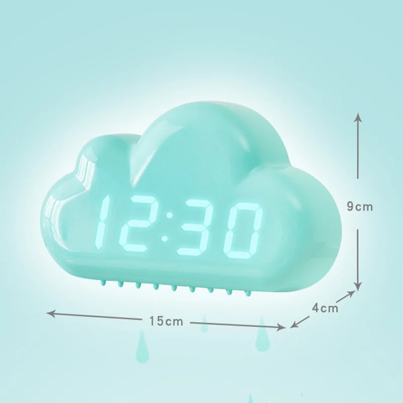 Cloud Shape Alarm Clock | Aesthetic Room Decor