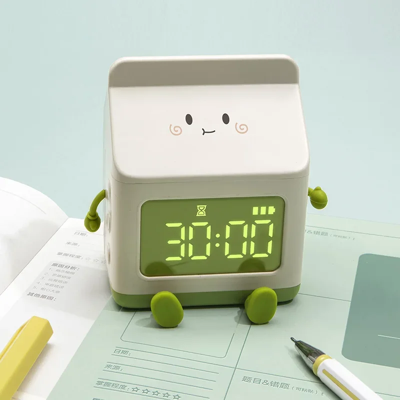 Milk Box Alarm Clock | Aesthetic Room Decor