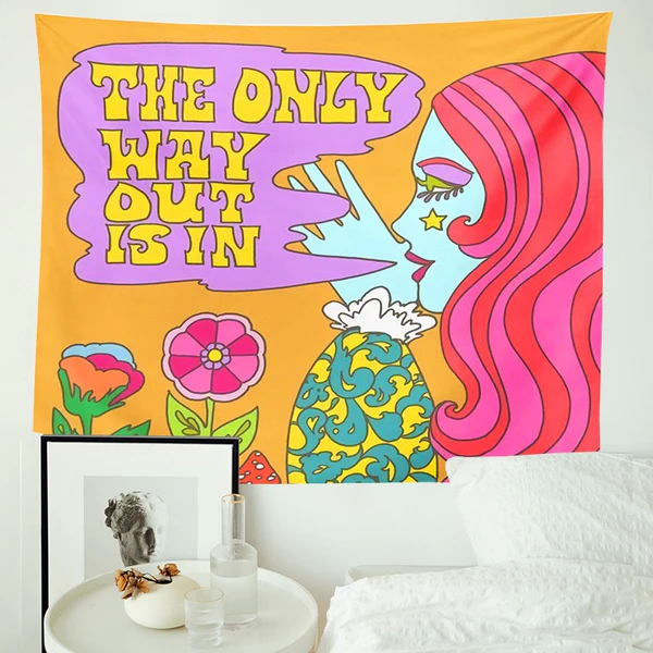 Retro Groovy Tapestry | Aesthetic Tapestry