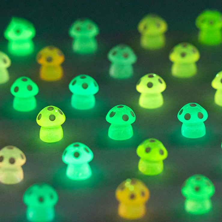 Luminous Mushrooms | Aesthetic Room Decor