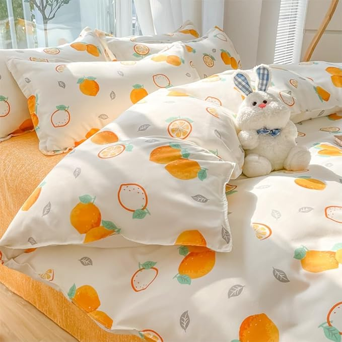Cute Bunny Bedding Set | Aesthetic Room Decor