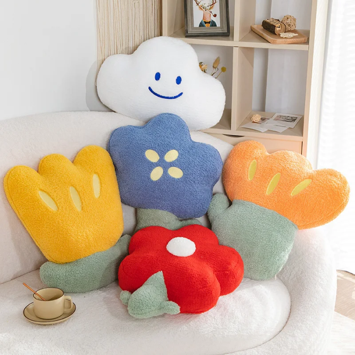 Flower Plush Pillow | Aesthetic Room Decor