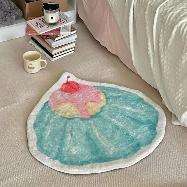 Cupcake Rug | Aesthetic Room Decor