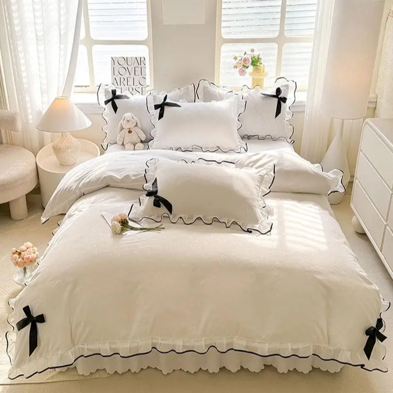 Romantic Princess Bedding Set | Aesthetic Bedding