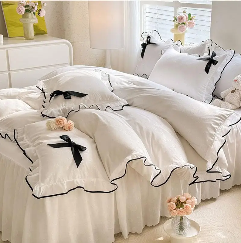 Romantic Princess Bedding Set | Aesthetic Bedding