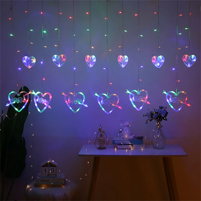 Floating Hearts String Light | Aesthetic Room Decor
